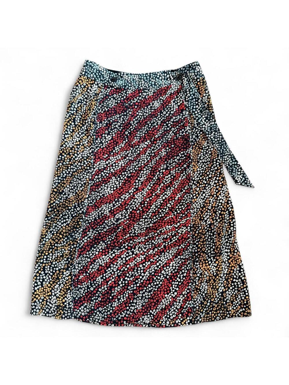Rag & Bone Women's Silk Midi Wrap Skirt size 0